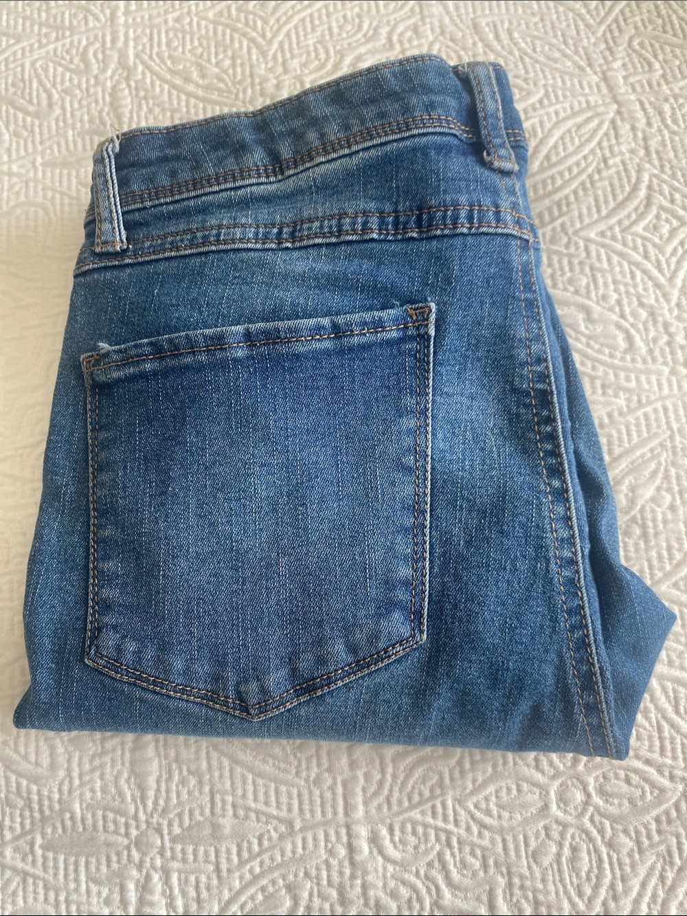 Dip Demim Slim High-Rise Women's Jeans in Medium Blue Sz 6 - Picture 13 of 13